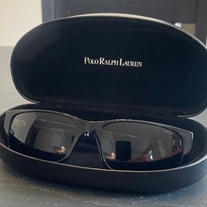 Men’s Black Polo Sunglasses